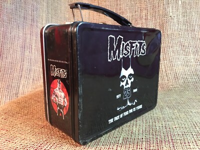 2001 Lunchbox “MISFITS Face Of Fear For 25 Years” Neca-Punk-Horror
