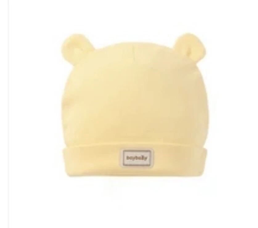 Yellow Soft Baby Cap