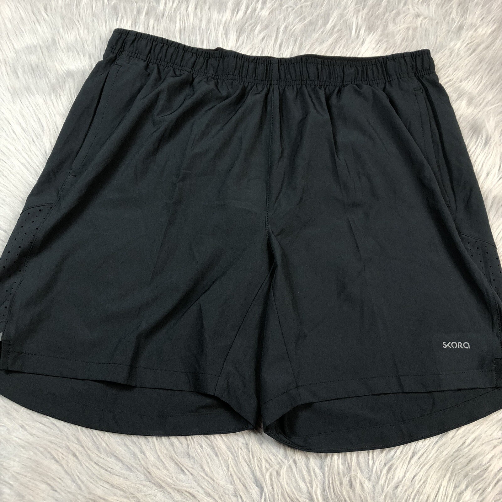 Skora Mens Qwick Dry Lined Black 