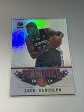 2012-13 Panini Marquee Basketball #93  ZACH RANDOLPH Memphis Grizzlies
