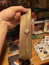 'NOVEX 14k solid gold watch incablock 21 jewels 💎Vintage swiss made