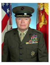 United States Marine General Alfred M. Gray, Jr. 8x10 Photo On 8.5" x 11"