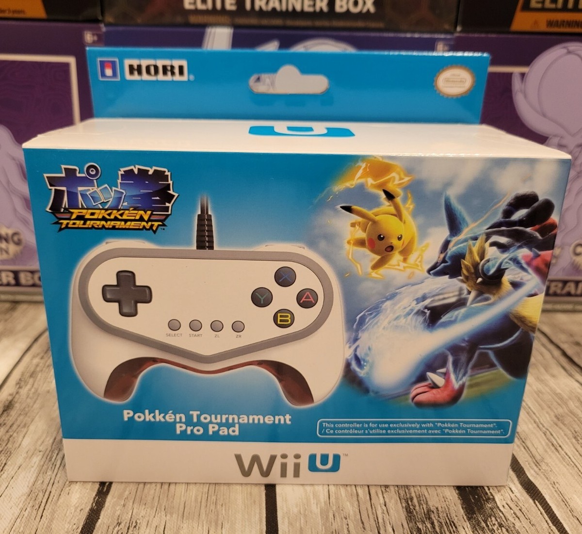Pokkén Tournament Pro Pad Controller Nintendo Wii U by Hori