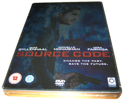 Source Code - Jake Gyllenhaal - Steelbook - New Sealed DVD - Region 2