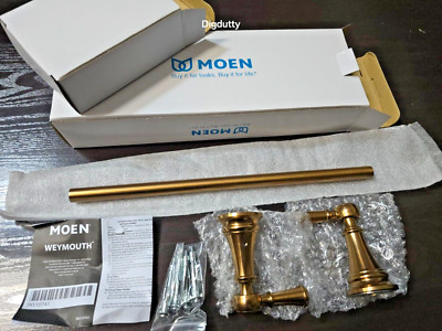 Moen YB8418BG Weymouth 18-Inch Towel Bar, Brushed Gold - Open Box