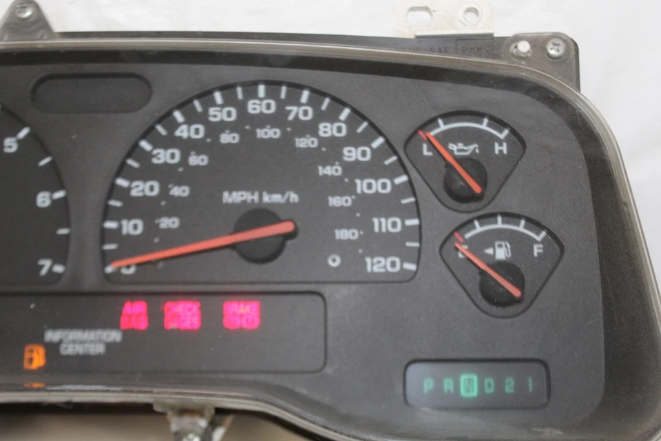 Cuadro de instrumentos velocímetro panel de instrumentos Dodge Dakota 2004 154.329 millas Foto 4 de 4