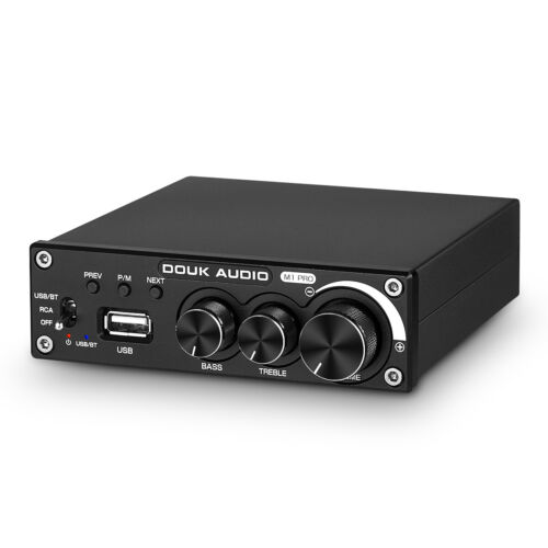 HiFi 320W Bluetooth 5.0 Power Amplifier Receiver USB Player Stereo Audio SUB Amp - Picture 1 of 9