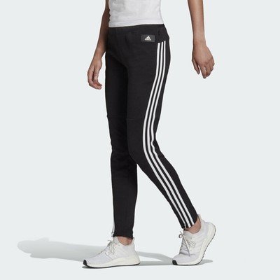 Adidas GP7350 Women Sportswear 3-Stripes Skinny Pants Black | eBay