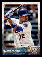 Juan Lagares 2015 Topps #306 New York Mets BASEBALL