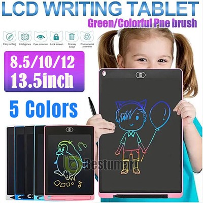 Tablero de dibujo con tableta de escritura LCD de 13.5'' 12'' para niños pequeños