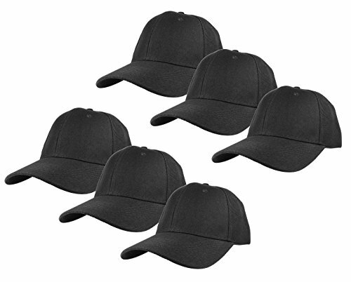 Großhandel einfache leere Baseballkappen verstellbarer Rückengurt 6er-Pack - Bild 13 von 92