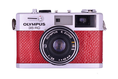 Olympus 35 RC Replacement Cover - Laser Cut Recycled Leather - 5