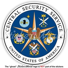 US CENTRAL SECURITY SERVICE Siegel CSS USA Amerikanische Aufkleber, Sticker