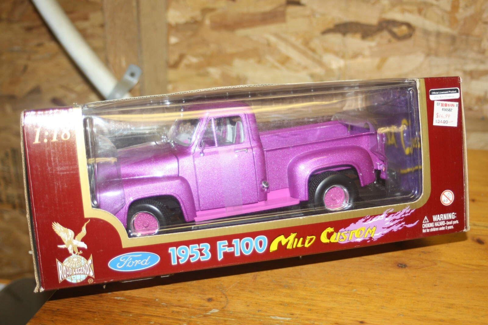 personalized over the road toy trucks