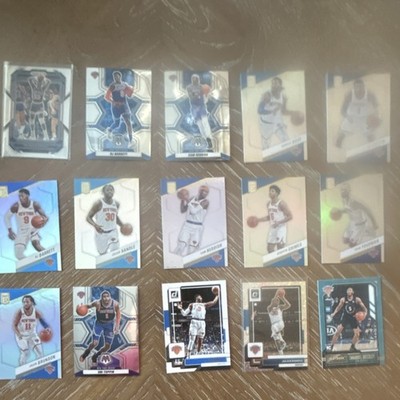 New York Knicks Card Lot. 44 cards. Barrett, Randle. Panini Mosaic Donruss