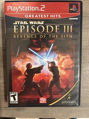 Star Wars Episode 3: Revenge of the Sith - Sony PlayStation 2 -  CIB - Tested