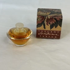 VTG Wm's Tuscany Per Donna Mini, 1990's version 100% Full, .12 fl oz 3.5 ml.