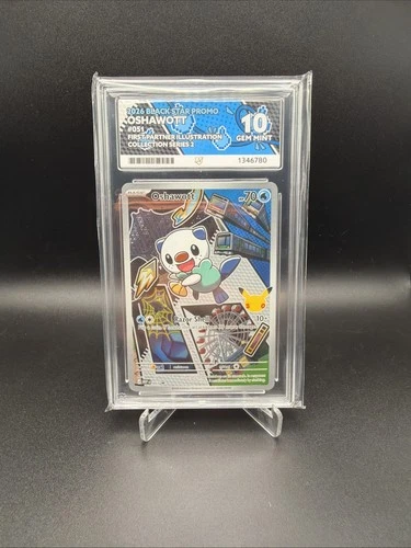Pokémon TCG Oshawott 051 Ace 10 First Partner Illustration