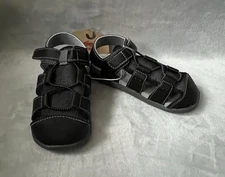 See Kai Run Basics Spencer Fisherman Sandals Shoes Toddler Boys 11 Water Black