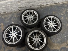Custom Sport Alloy Wheels & Rims with Tires – 4-Piece Set