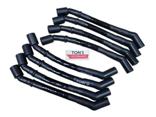 Sleeved LSX LS Spark Plug Wire Set Chevy 10mm Corvette Camaro GMC 45 135 degree