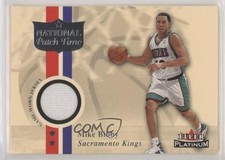 2001-02 Fleer Platinum National Patch Time Mike Bibby Patch 0ru6