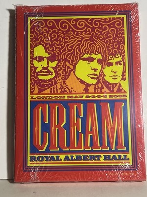 CREAM - ROYAL ALBERT HALL (DVD, 2005, 2-DISC) W/SLIPCOVER LONDON LIVE CONCERT