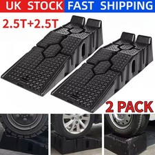 Heavy Duty 5 Ton Low Rise Car & Van Ramps Plastic Strong & Heavy Duty Pair New