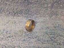 Wyoming Handcrafted Washington Quarters coin ring, size 7 -1/2 2007