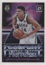 2018-19 Donruss Optic Franchise Features Purple Prizm Giannis Antetokounmpo 00k7