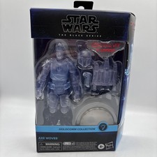 Star Wars Black Series Holocomm Collection Axe Woves F8320 6 Inch Figure In Hand