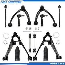 Front Upper Lower Control Arms For 2007-2013 Escalade Chevy Silverado Gmc Sierra