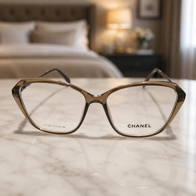 Chanel Softly Squared Smoky Brown Frame (Authentic) 51,16,144,Stretchable
