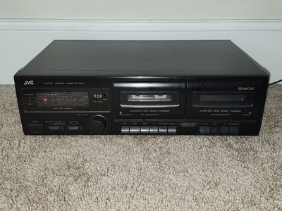 JVC TD-W118 Synchro High Speed Double Cassette Deck Dolby B Tested