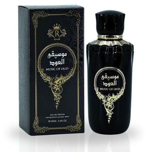 Risala Men's Music Of Oud EDP Spray 3.4 oz Fragrances 6294015167689