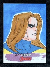 2022 Fleer Ultra Avengers 1/1 Eduardo Garcia Auto Sketch 1m1a