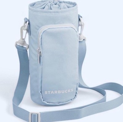 Starbucks Tumbler Tote Bag Blue Adjustable Strap 20oz-24oz New In Box BRAND NEW
