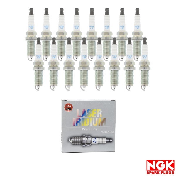 New Set of 16 NGK Laser Iridium Spark Plug for 2013-2018 Ram 2500 5.7L V8 CNG