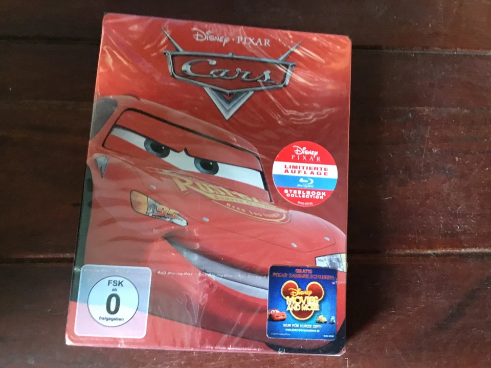 Cars    [BLU RAY] NEU OVP Steelbook Disney PIXAR - Bild 1 von 1
