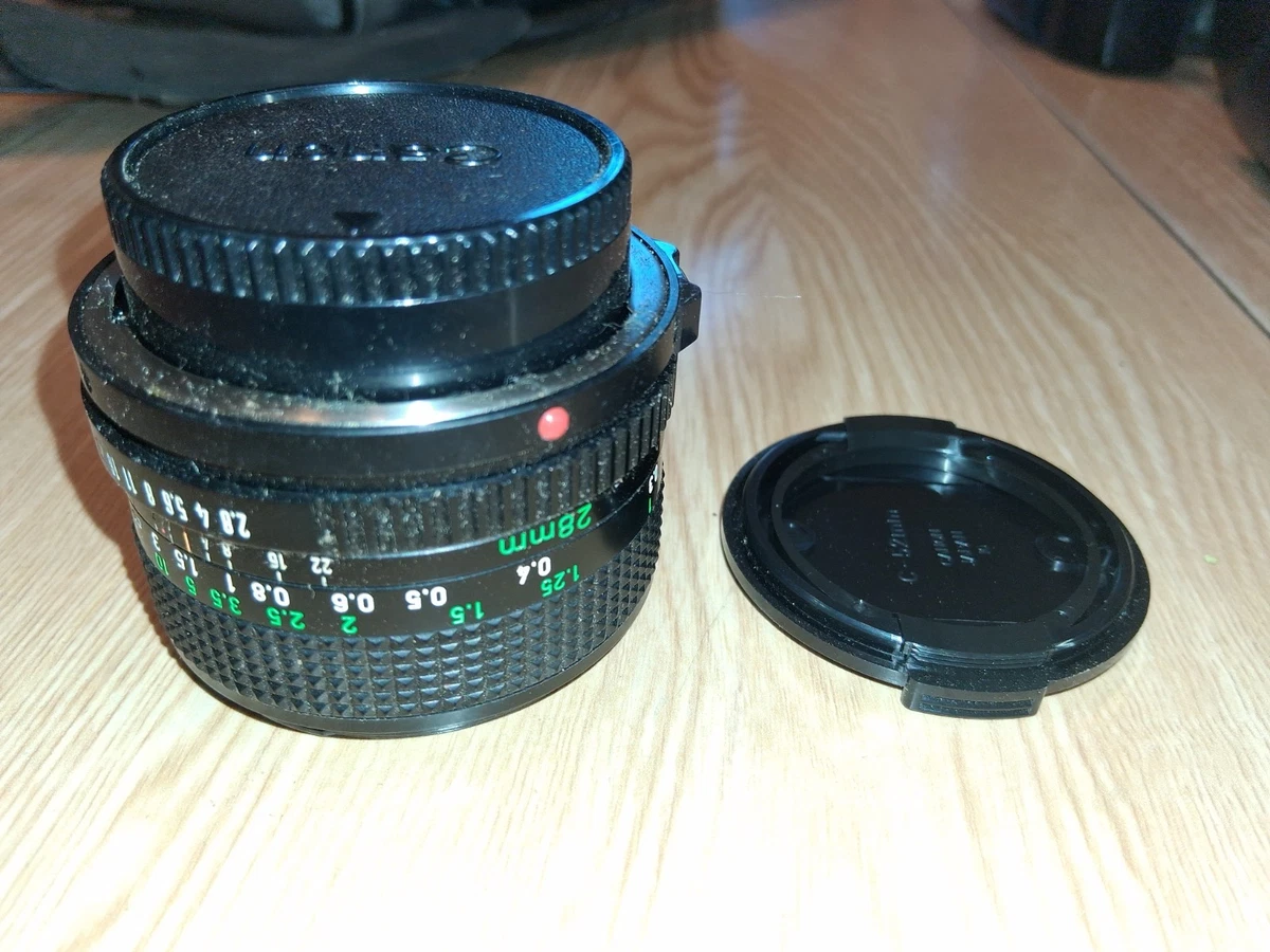 Canon FD f/2.8 Camera Lenses 28mm Focal for sale | eBay