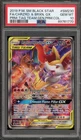 Pokemon Charizard & Braixen GX Tag Team Premium Coll Full Art Promo SM230 PSA 10