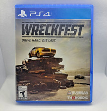 Wreckfest - (Sony PlayStation 4 2019) Tested- Ships From Canada