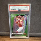 2024 Prizm Jayden Daniels RC Neon Green Pulsar #347 Commanders PSA 10
