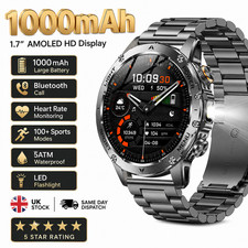 Reloj inteligente hombres mujeres rastreador de fitness presión arterial ritmo cardíaco relojes deportivos Reino Unido