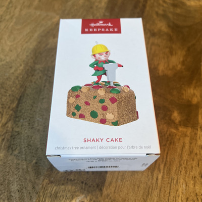 2024 Hallmark Ornament - 'SHAKY CAKE' - Magic Sound & Motion - New in Box