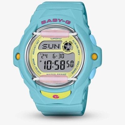 Casio Uhr BG-169PB-2ER Damen Baby-G Blau Resin Armband UVP 69,00 £