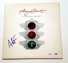 Amy Grant Signed Autographed Straight Ahead Album ACOA PSA