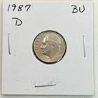 1987-D Roosevelt Dime BU (Brilliant Uncirculated) Denver Mint