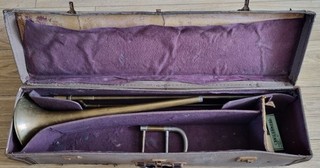 Rudy Muck Dallas Vintage Trombone Parts/Repair Project Horn