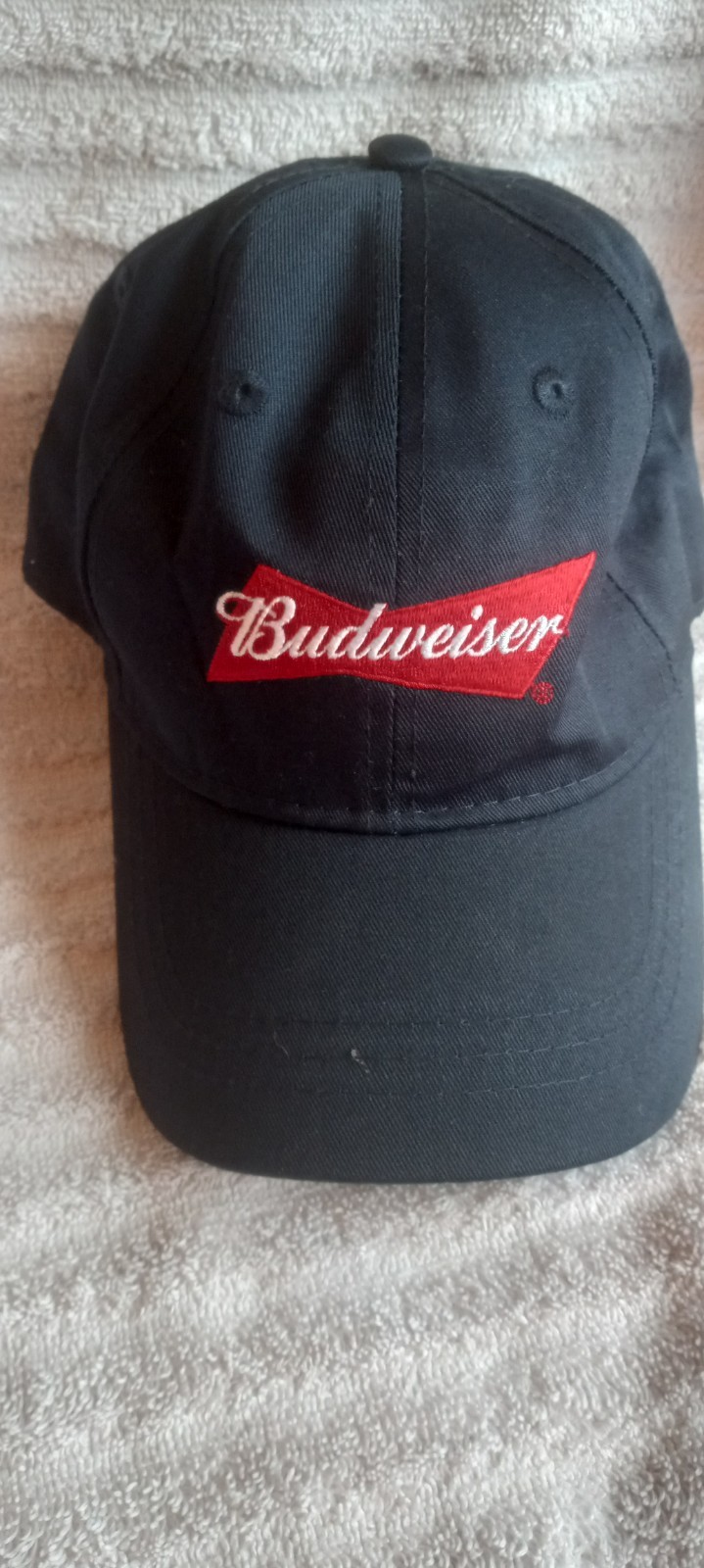 Budweiser Embroidered Hook and Loop Adjustable Bl… - image 1